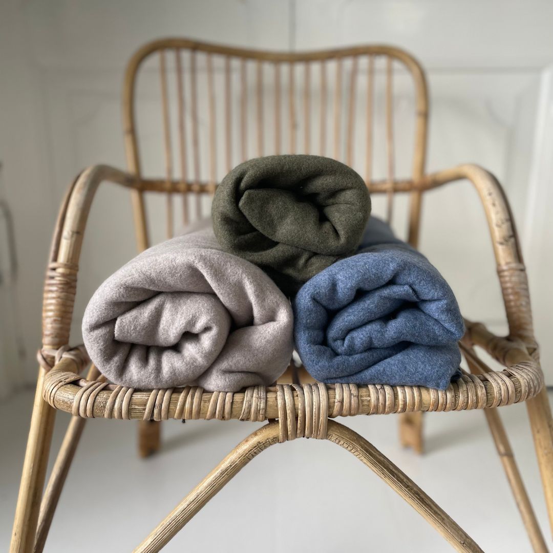 Gola - Fleece tæppe 100% bomuld